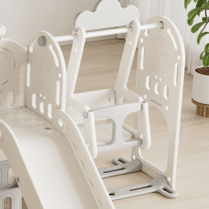 Toddler Slide Kids Playground With Basketball Hoop And Swing