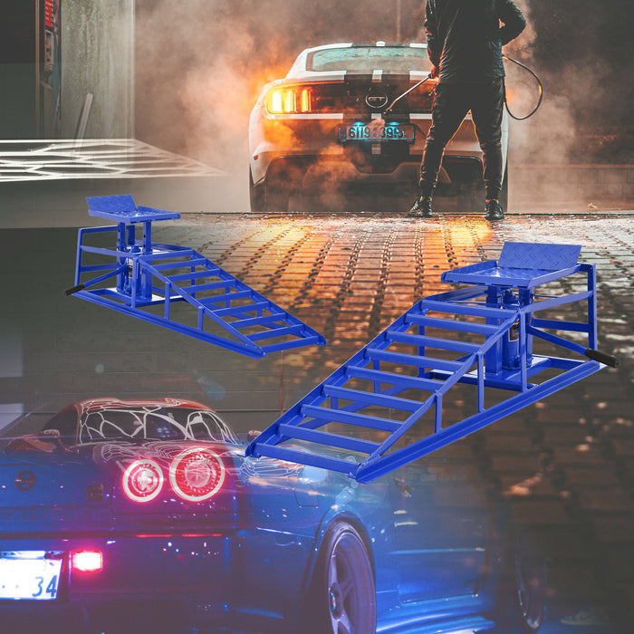 Suxidi - 5 Ton Auto Car Truck Service Ramps Lifts, Hydraulic Automotive Lift