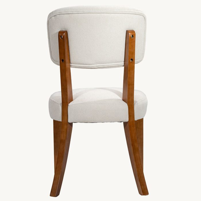 Contemporary Armless Dining Chairs (Set of 2)