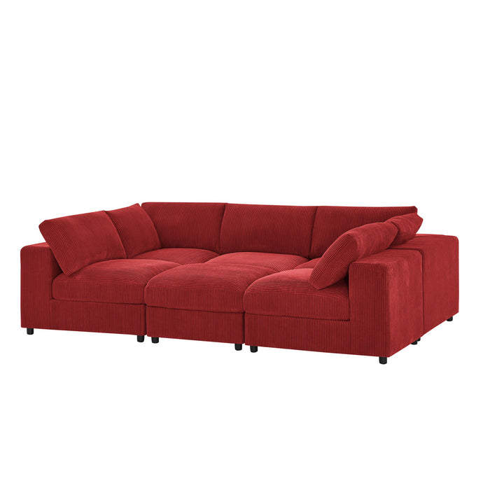 Modern Reversible Modular Sectional