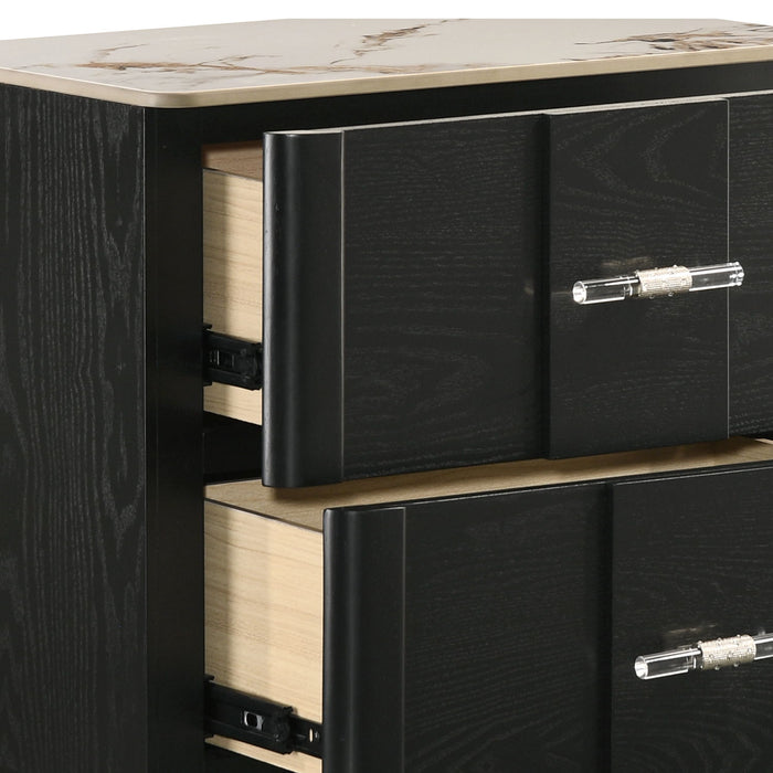 Opel - Nightstand - Black