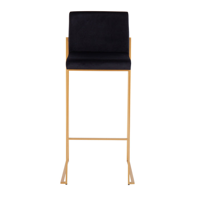 Fuji - Contemporary Design High Back Barstool