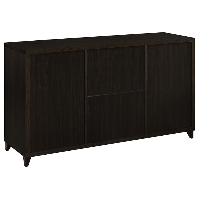 Barnaby - 4 Piece Rectangular Entertainment Center - Cappuccino