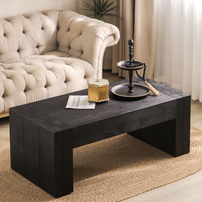 Minimalist Rectangular Center Table For Living Room