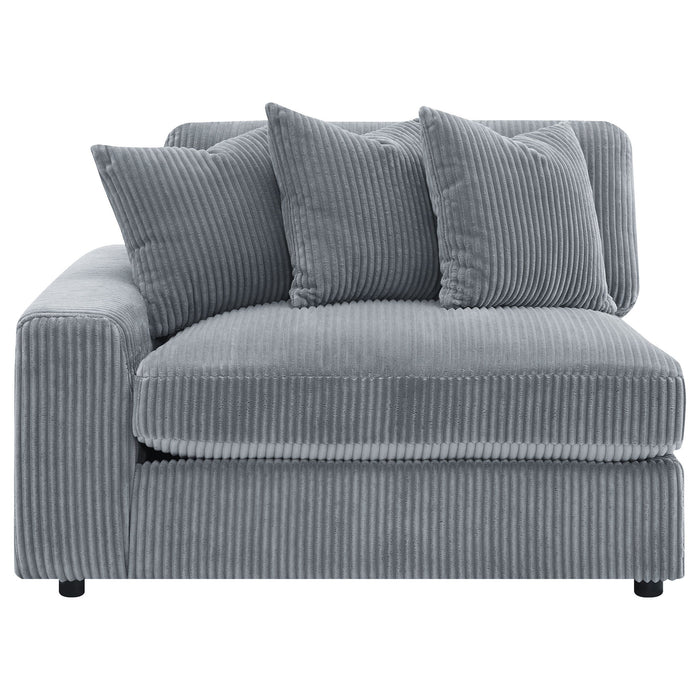 Cassidy - Upholstered Sectional Sofa With Reversible Cushions