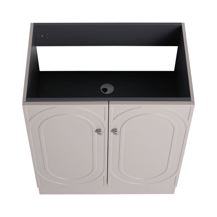 Modern Freestanding Bathroom Vanity With Soft Close Cabinet Doors