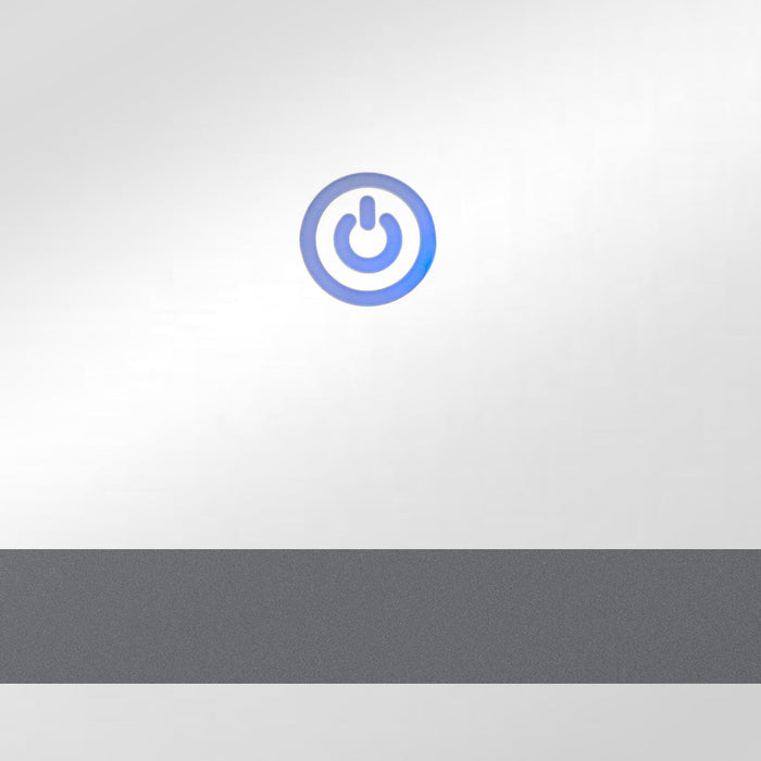 Rectangle Medicine Cabinet Mirror Bathroom Mirror With Storage Wall Mounted Medicine Mirror Cabinet With LED - Black