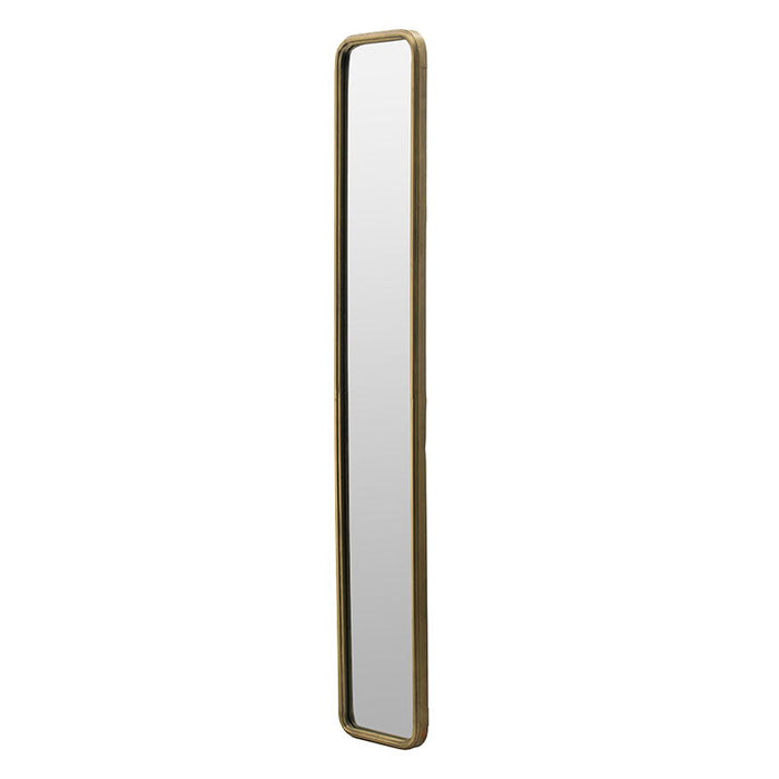 Full Length Mirror With AntiqueMetal Frame, Long Mirror For Hallway Living Room Bedroom Bathroom - Gold