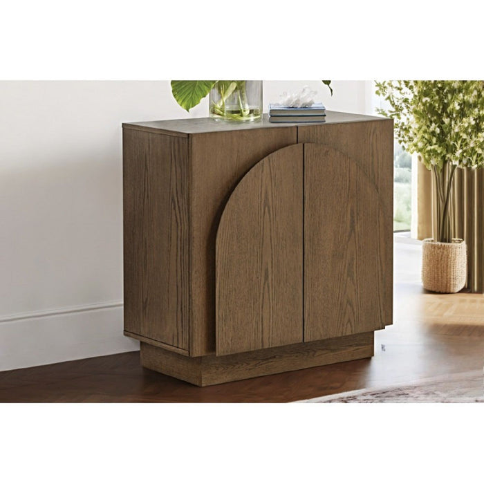 Modern Sideboard Buffet With Arched Cabinet Doors