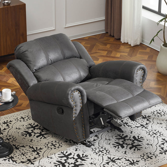 Wide Standard Manual Glider Recliner