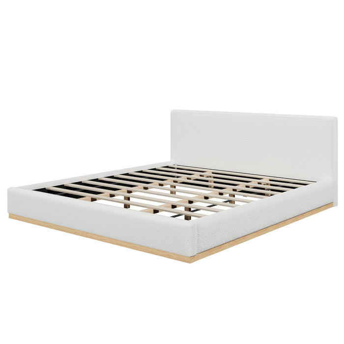 Elegant Upholstered Bed