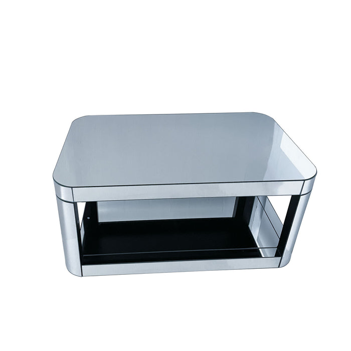 Coffee Table, Rectangular - Silver