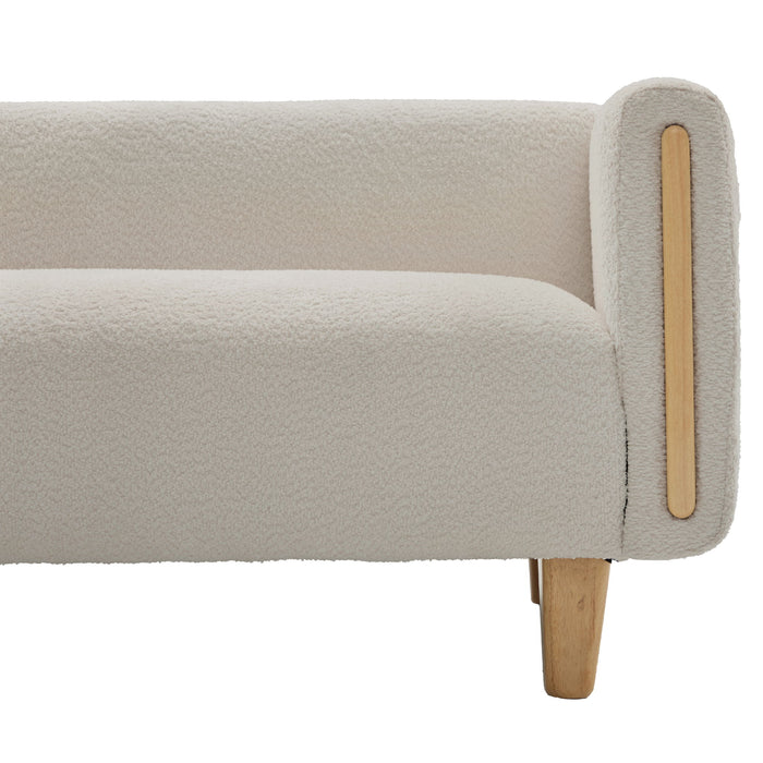 3 Seater Sofa For Living Room - Oatmeal
