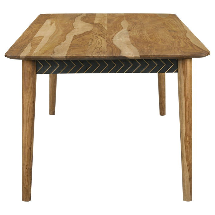 Crossmoor - Sheesham Dining Table - Natural Wood