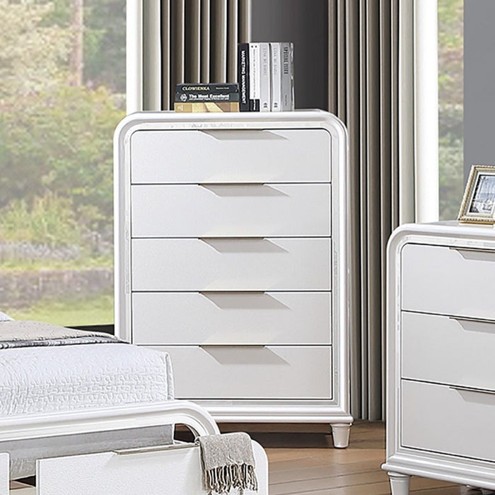 Bedroom Sets With LED Lights And Panel Headboard