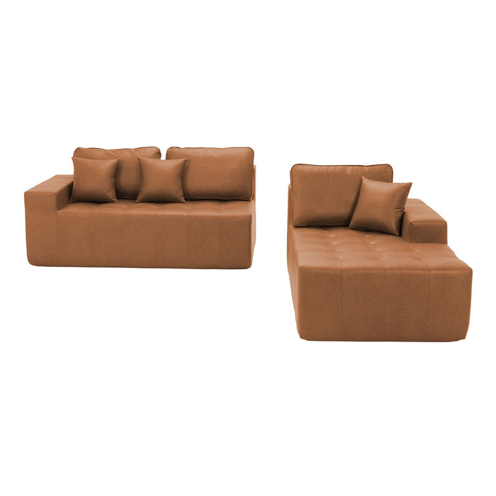 L - Shaped Corner Chaise Sofa Bed