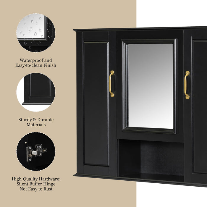Modern Wall Mounted Medicine Cabinet With Mirror
