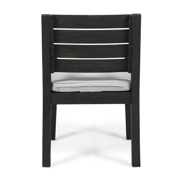 Outdoor Elegant Design Dining Chair (Set of 2)