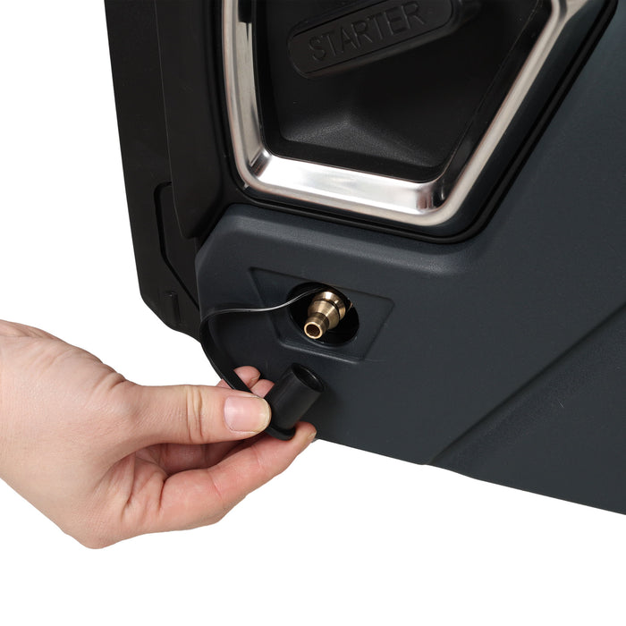 Super Quiet Inverter Generator 5.5Kw Portable Dual Fuel Electric & Remote Start Aluminium