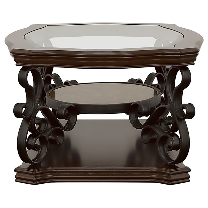 Arrize - Coffee And End Table Set With Scroll Legs