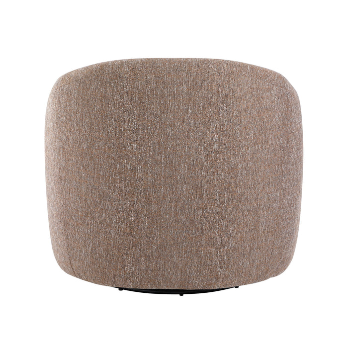Ballona - Accent Chair With Swivel - Brown