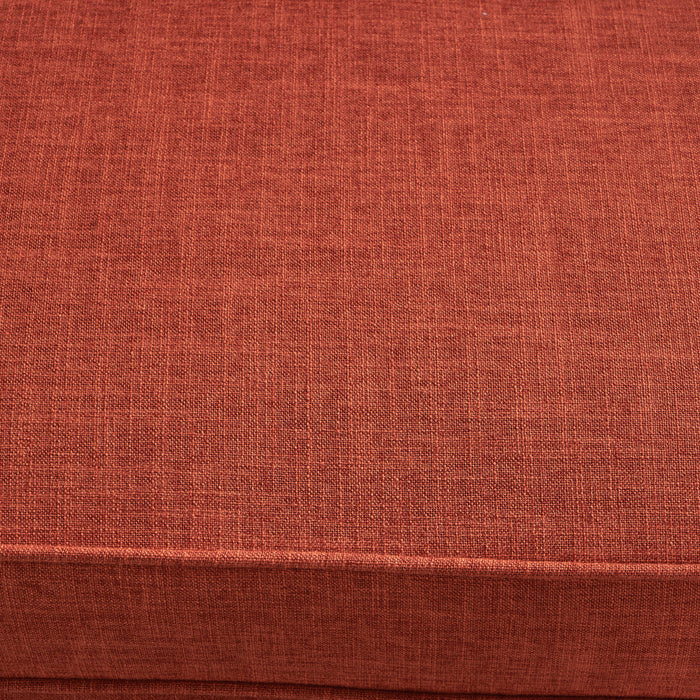 Classic Loveseat With Rolled Armrests And Button Tufting