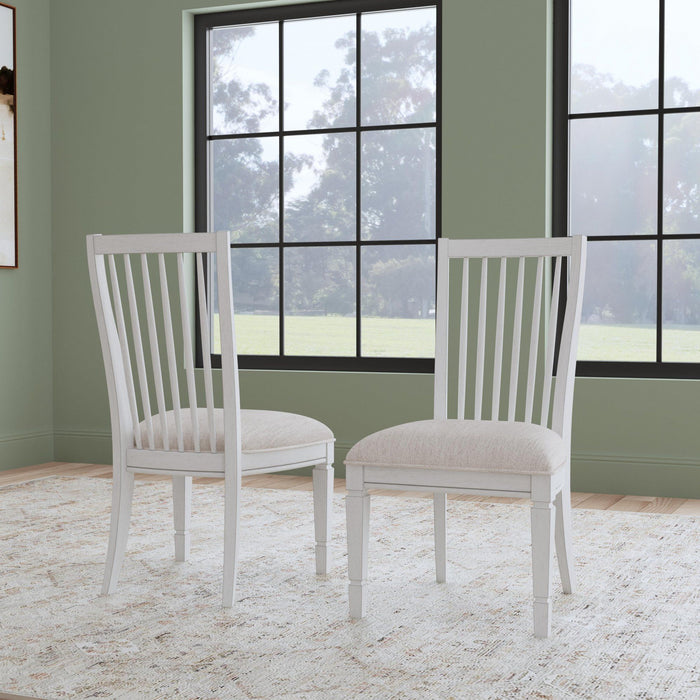 Melody - Upholstered Dining Chair (Set of 2) - White