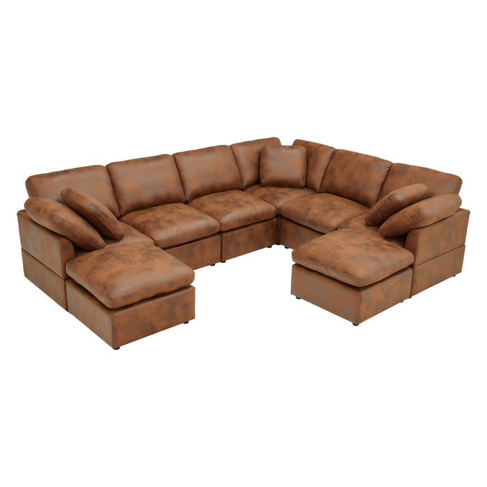 Deep Modular Cloud Sofa, Freely Configurable