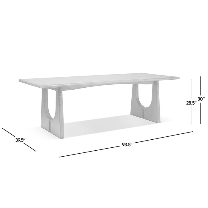 Carmel - 8 Seater Dining Table - Antique Brown