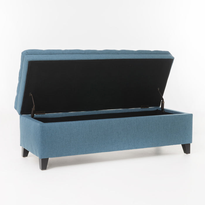 Juliana - Storage Ottoman With Birch Legs