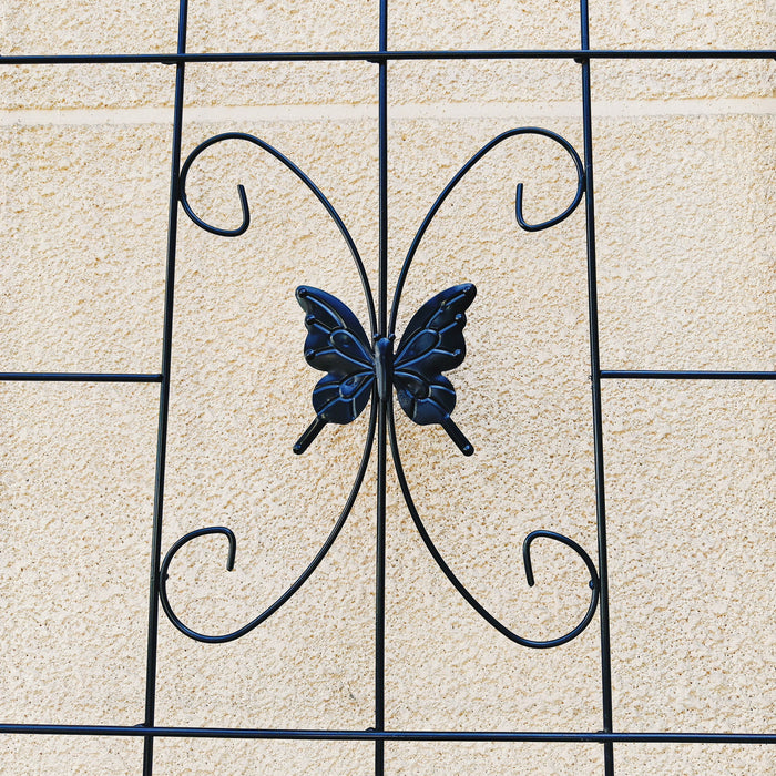 Garden Metal Trellis Rustproof Trellis For Climbing Plants Outdoor Flower Support