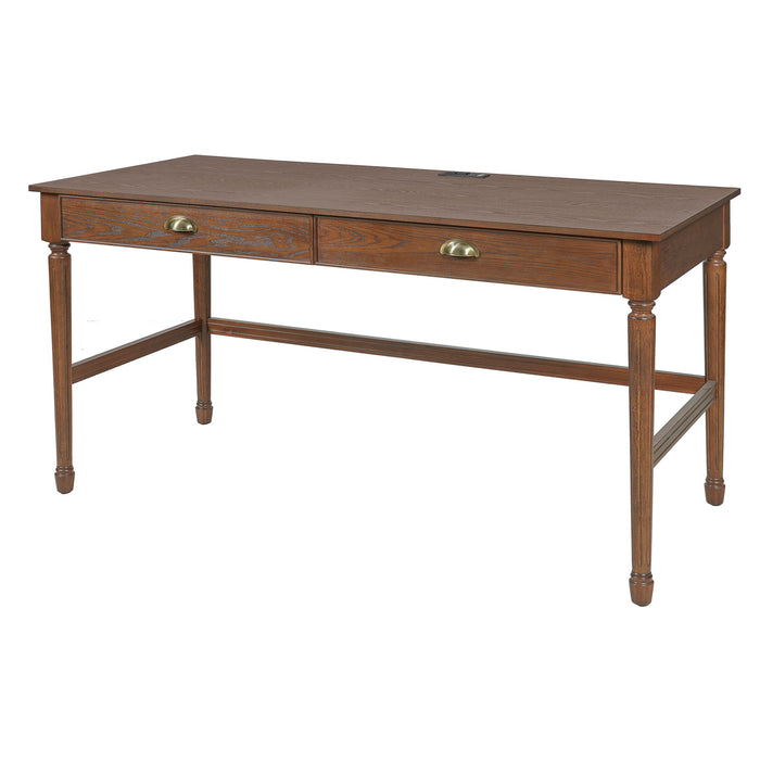 Modern Writing Desk With Drawers For Home Office