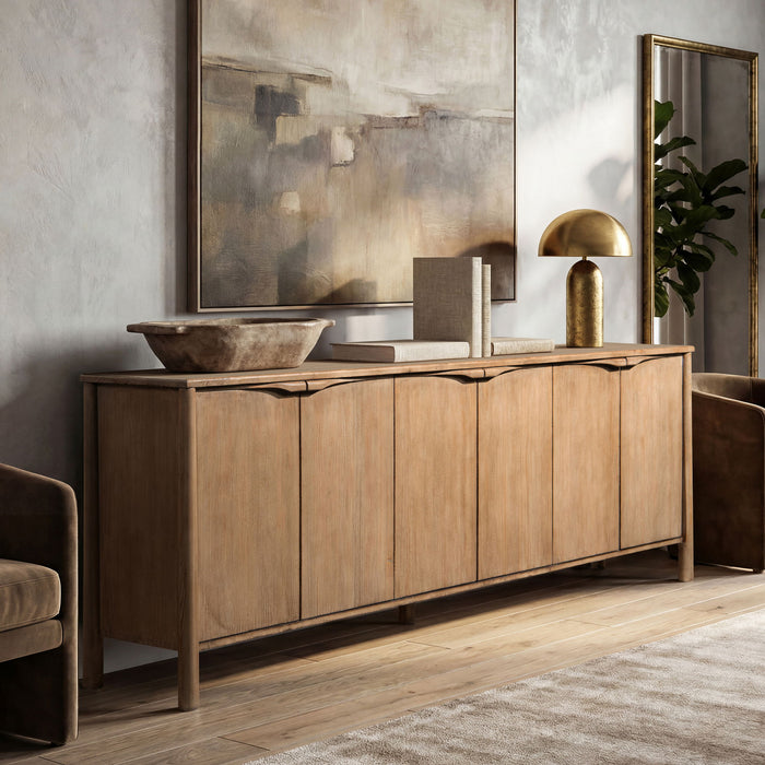 Nolan - 6 Door Sideboard - Brown