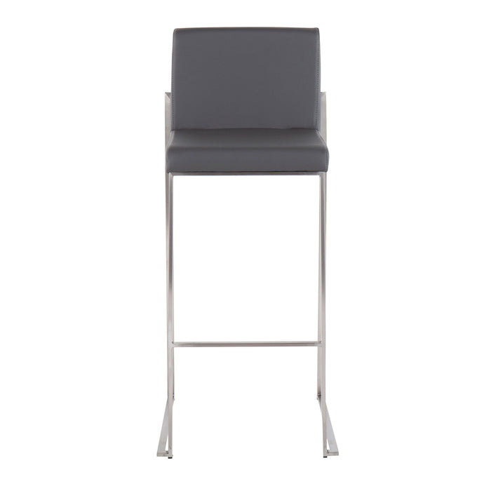 Fuji - Contemporary And Modern Elegance High Back Barstool