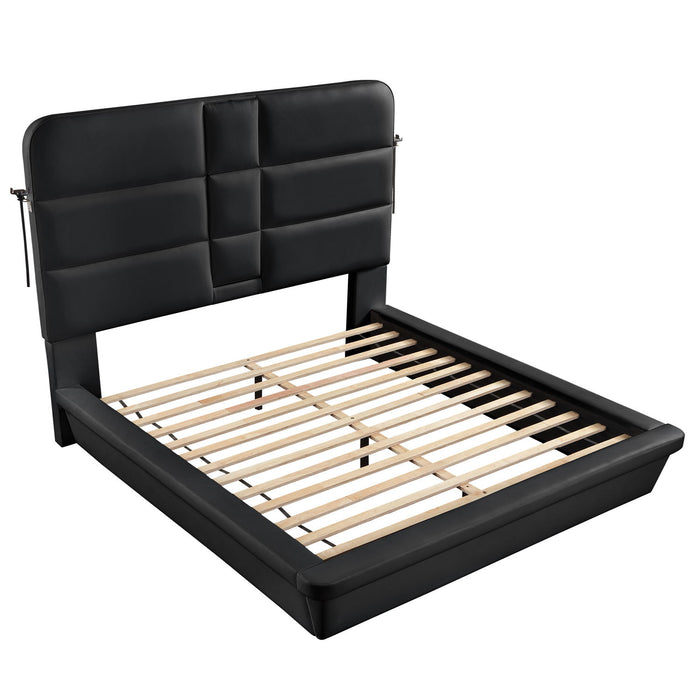 Futura - Upholstered Bed With Tall Headboard