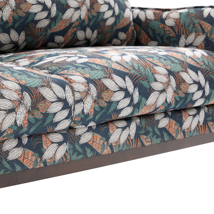 2 Seater Loveseat Sofa With Spacious Seating Area