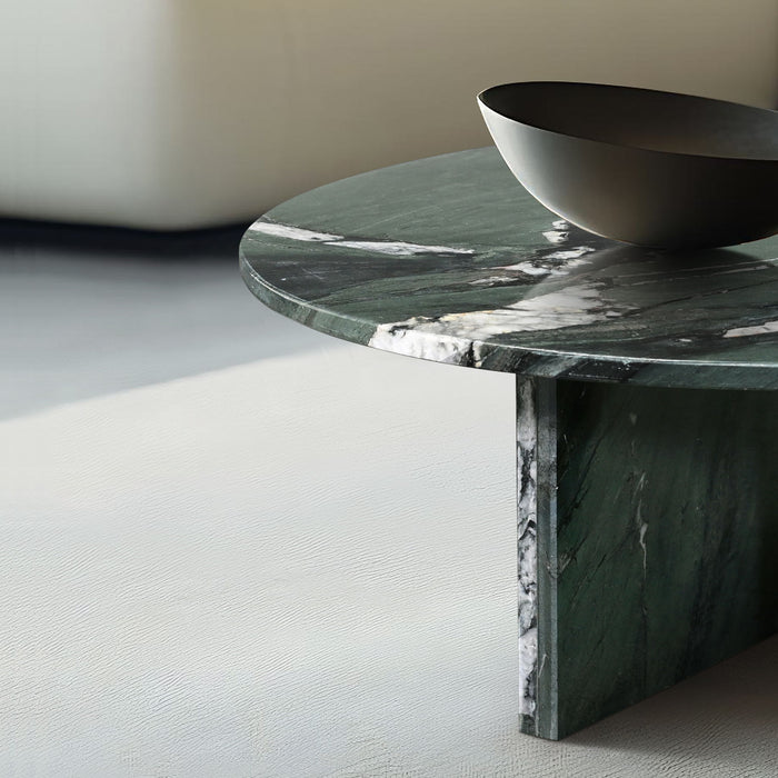 Marble Coffee Table, Living Room - Green