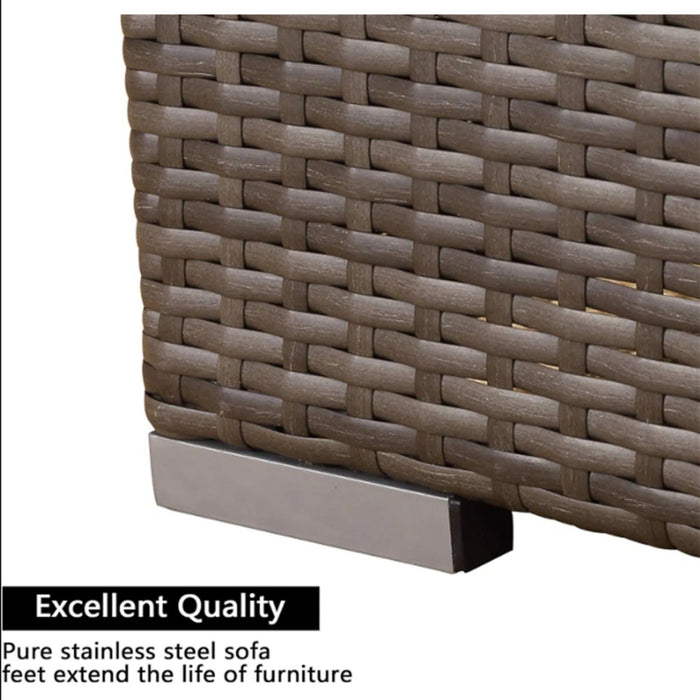 Modern Patio Set With Coffee Table