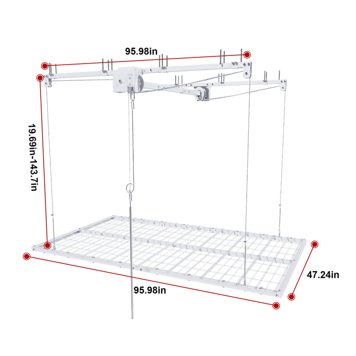 Overhead Garage Storage Rack