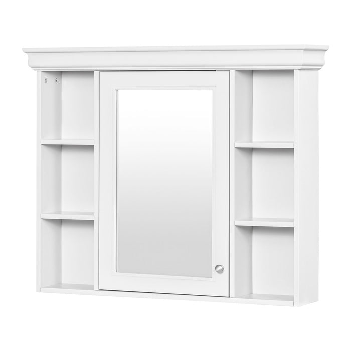 Wall Mounted Bathroom Storage Cabinet With Mirror Door