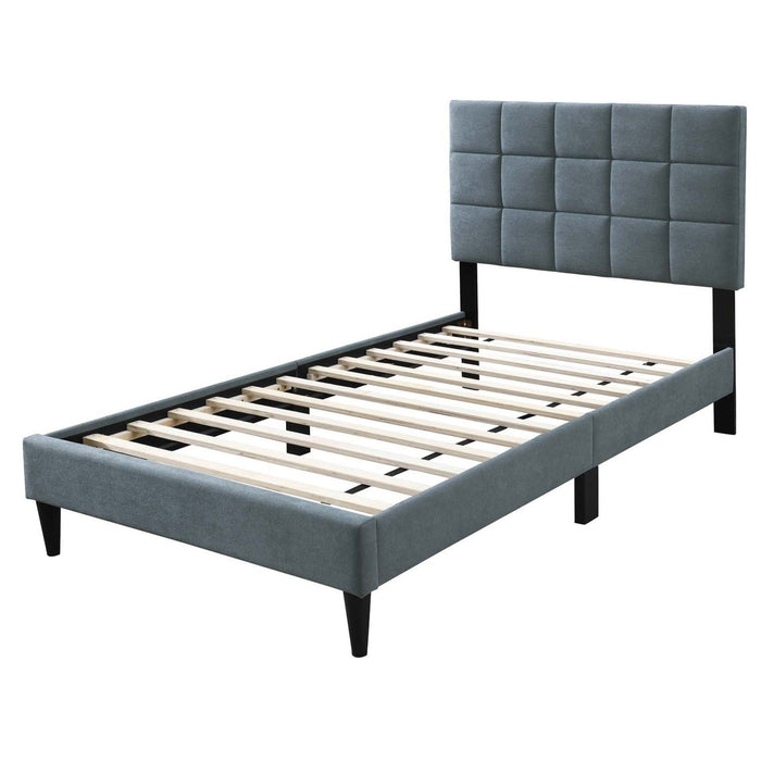 Modern Bed With Adjustable Headboard