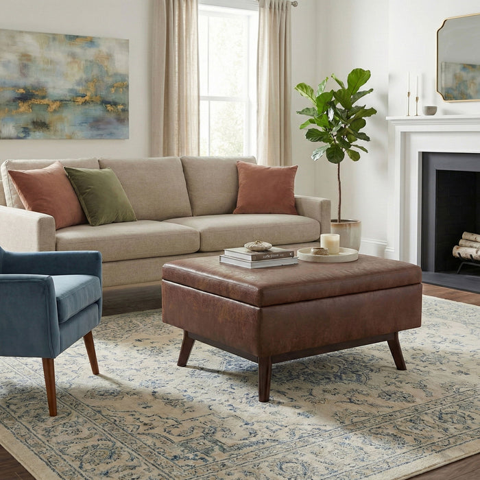 Owen - Upholstered Rectangular Storage Ottoman