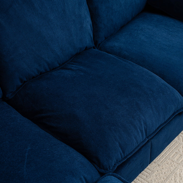 Convertible Combination Sofa With Footstools With Storage