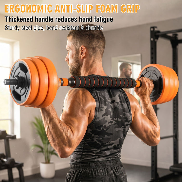 Adjustable Dumbbell Set, 4 In 1 Convertible Weights