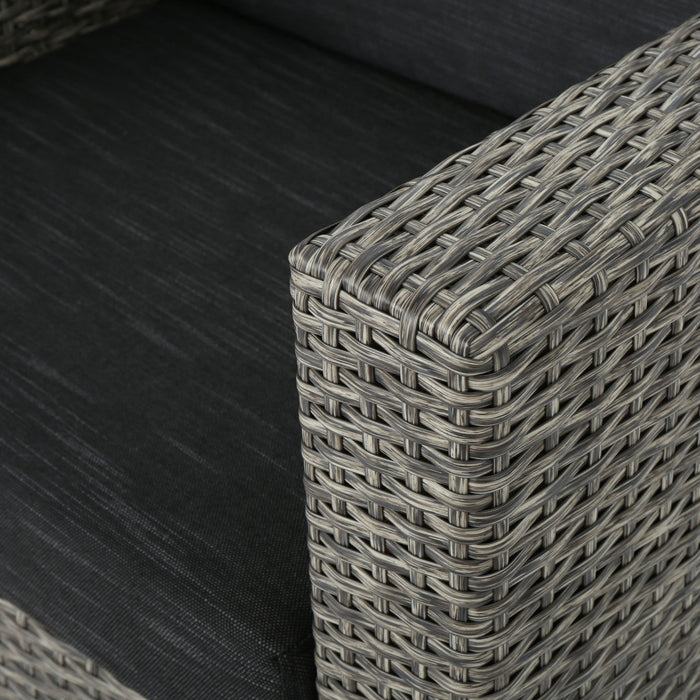 Stylish Outdoor Club Chair With Weather Resistant Cushions