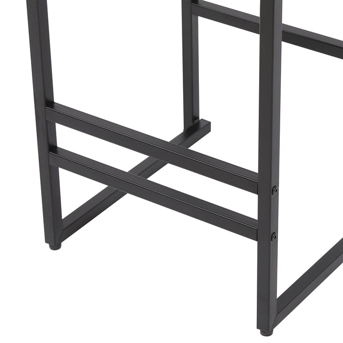 Style B, Woven Bar Stools With Backrest, Paper Rope Weave Dining Chairs For Kitchen Island - Creamy White