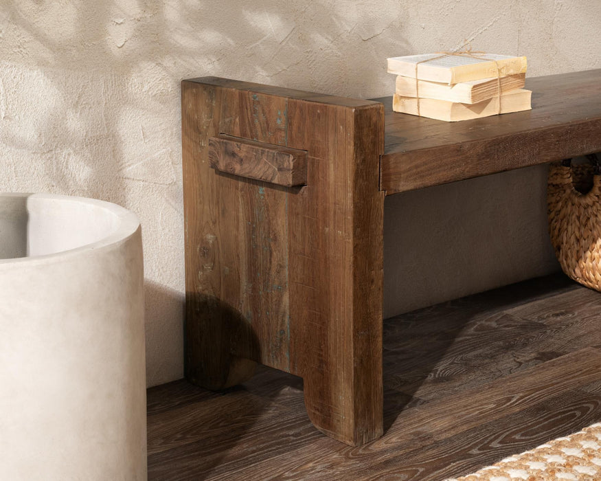 Marsa - Wood Bench - Natural