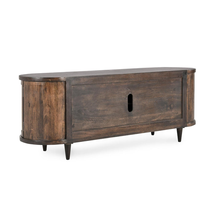 Teresa - 4 Door Buffet - Walnut / Natural Brown