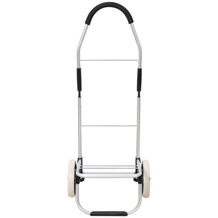 Foldable Shopping Trolley With Wheels And Waterproof Bag - Blue