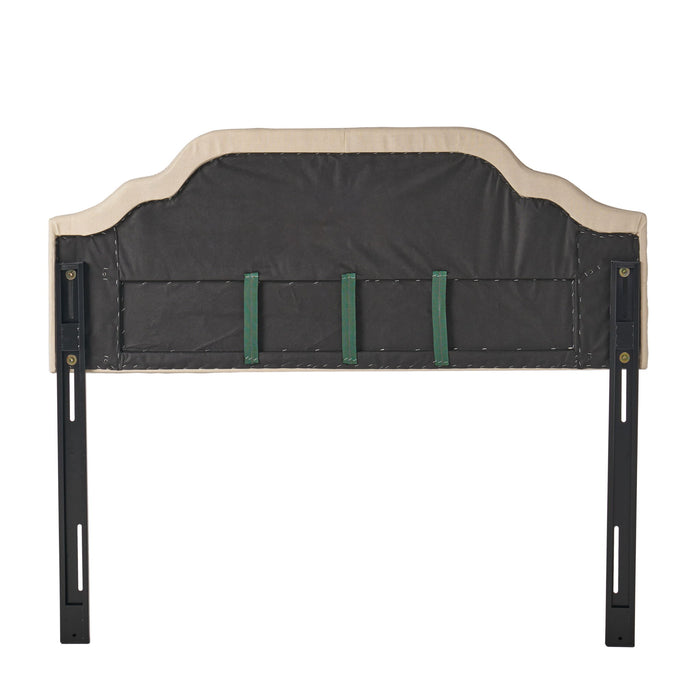 Luella - Button Tufted Upholstered Headboard